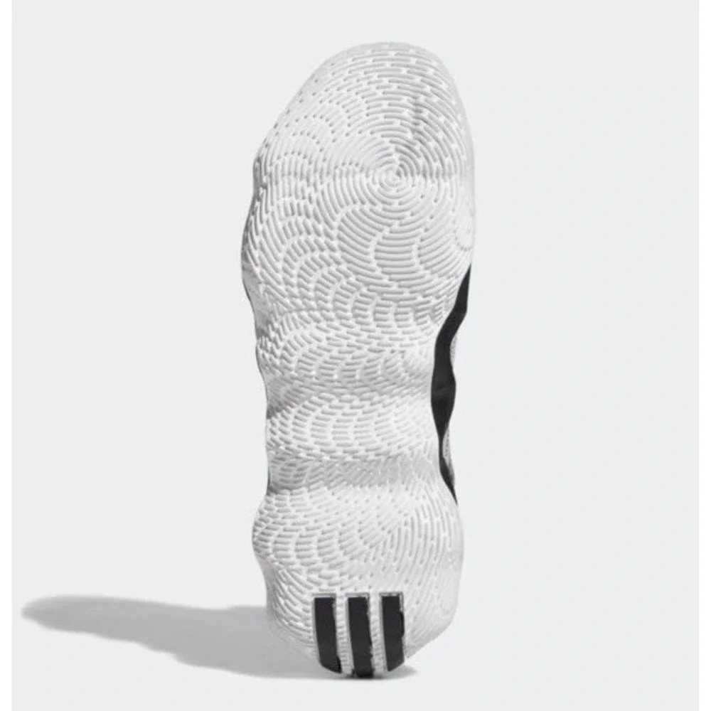 Adidas Women's Exhibit B Mid Basketball Shoes Sneakers Gray/Black/White Sz 8 NEW - Picture 6 of 8